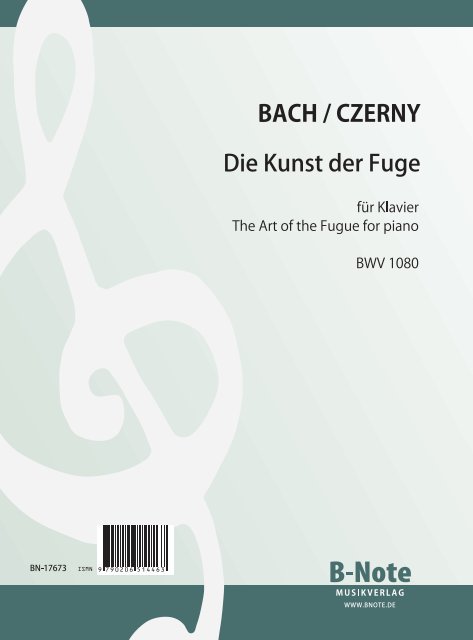 Die Kunst der Fuge, BWV 1080