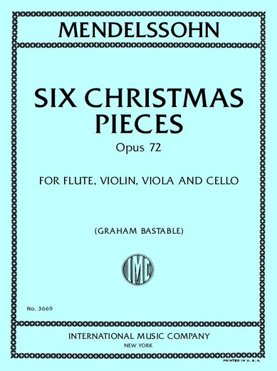 6 Christmas Pieces, Opus 72