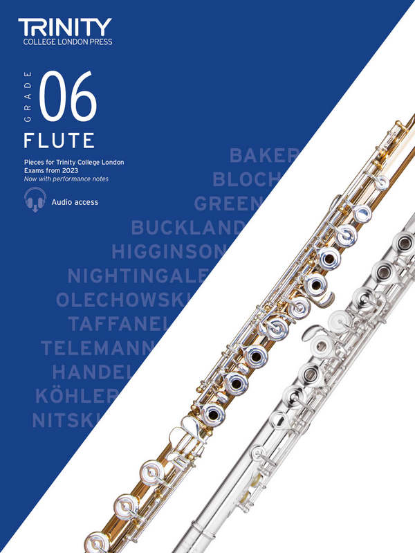 Flute Exam Pieces from 2023 - Grade 6