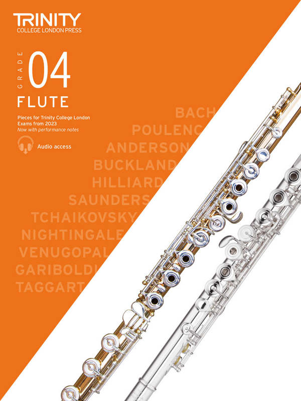 Flute Exam Pieces from 2023 - Grade 4