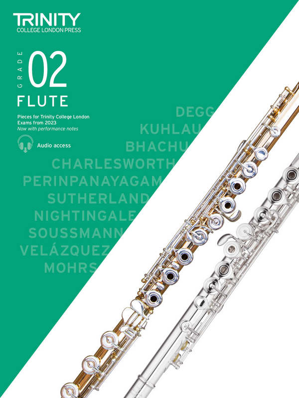 Flute Exam Pieces from 2023 - Grade 2