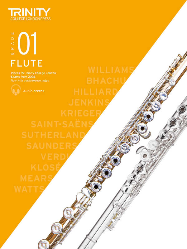 Flute Exam Pieces from 2023 - Grade 1