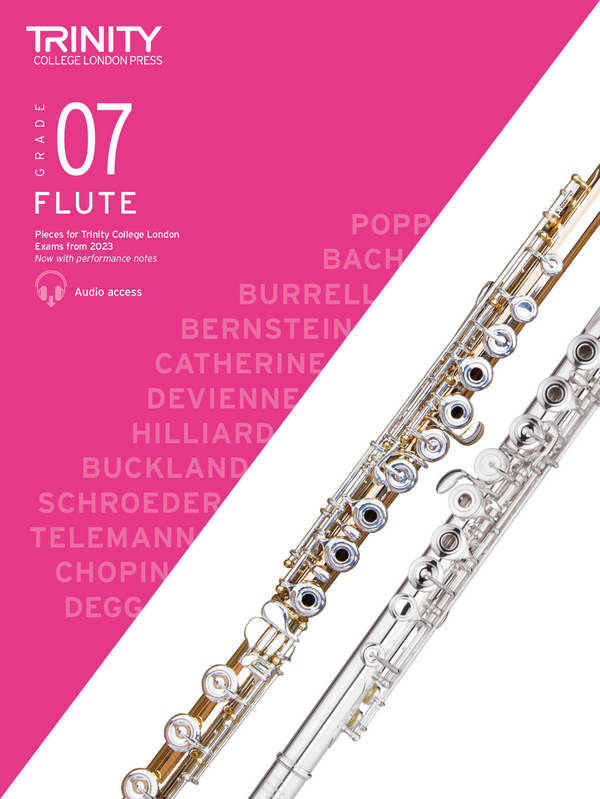 Flute Exam Pieces from 2023 - Grade 7