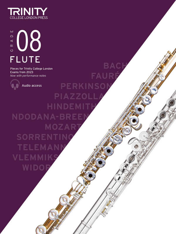 Flute Exam Pieces from 2023 - Grade 8