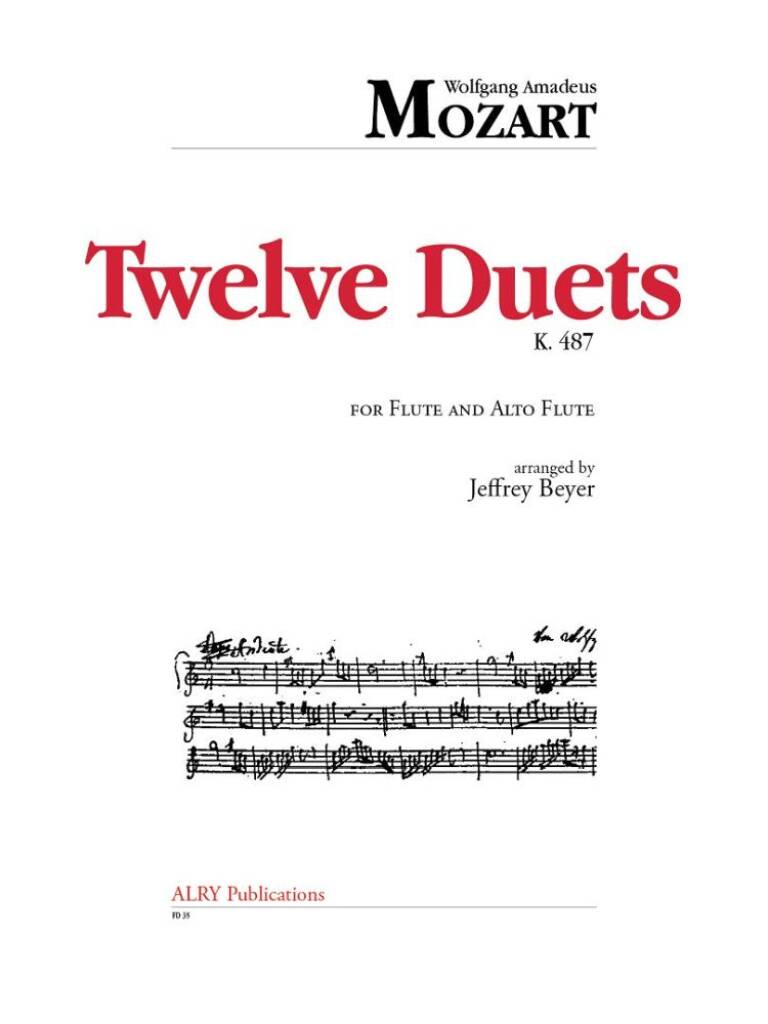 12 Duets, K. 487