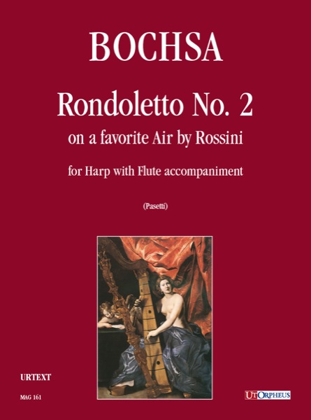 Rondoletto No. 2 on a Favorite Air by Rossini for Harp and Flute