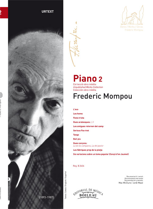 Piano, Vol.2 Unpublished Works Collection