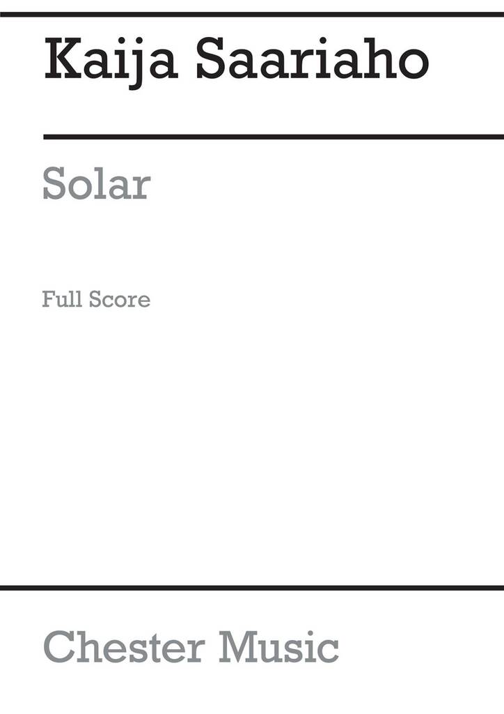 Solar (Score)