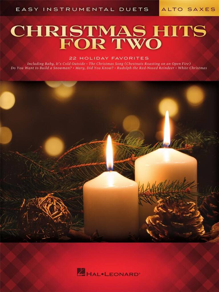 Christmas Hits for Two Alto Saxes