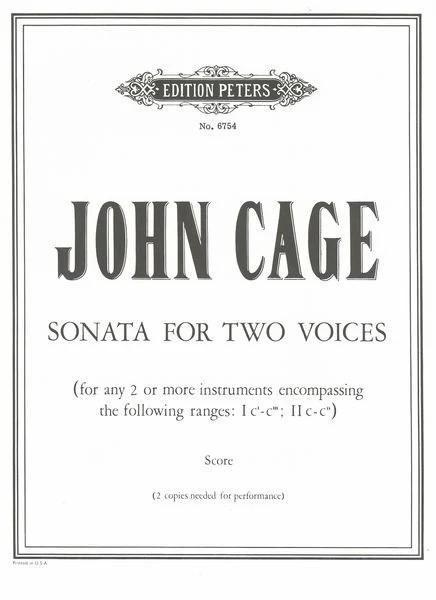 Sonata for Two Voices