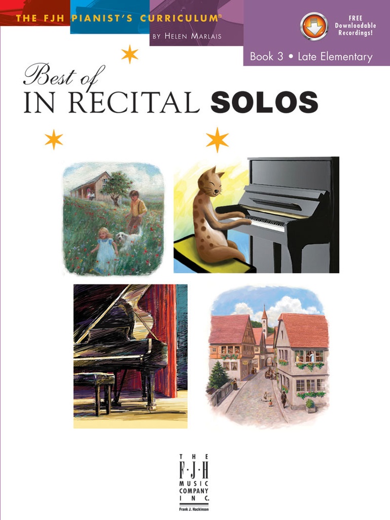 Best of in Recital Solos - Book 3