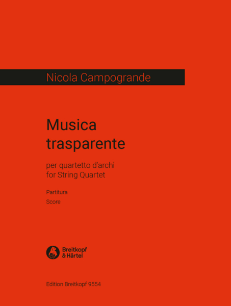 Musica Trasparente (Score)