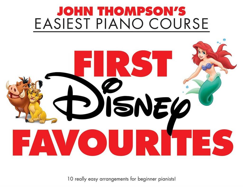 Easiest Piano Course: First Disney Favourites