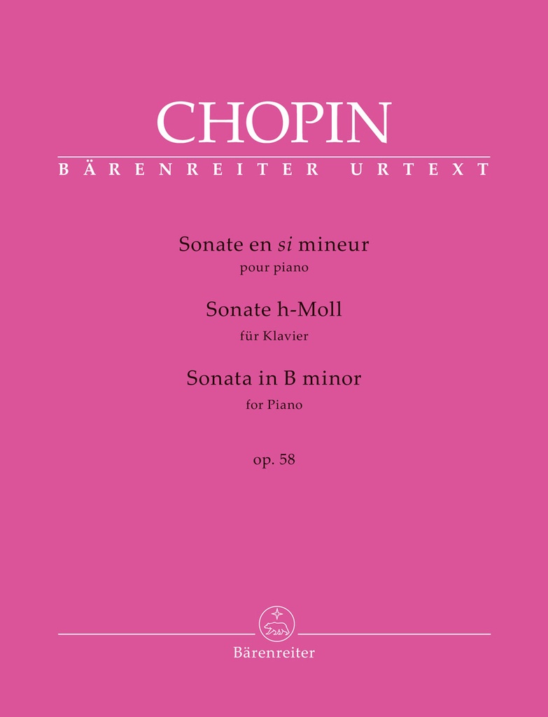 Sonata for Piano in B minor, Opus 58