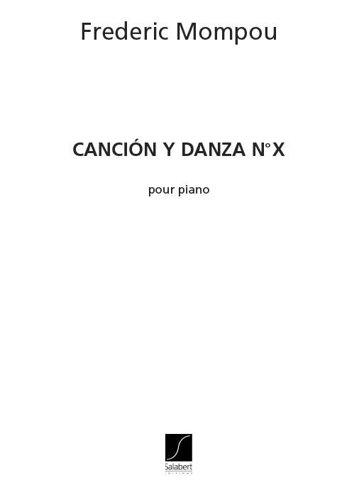 Cancion y danza no.10