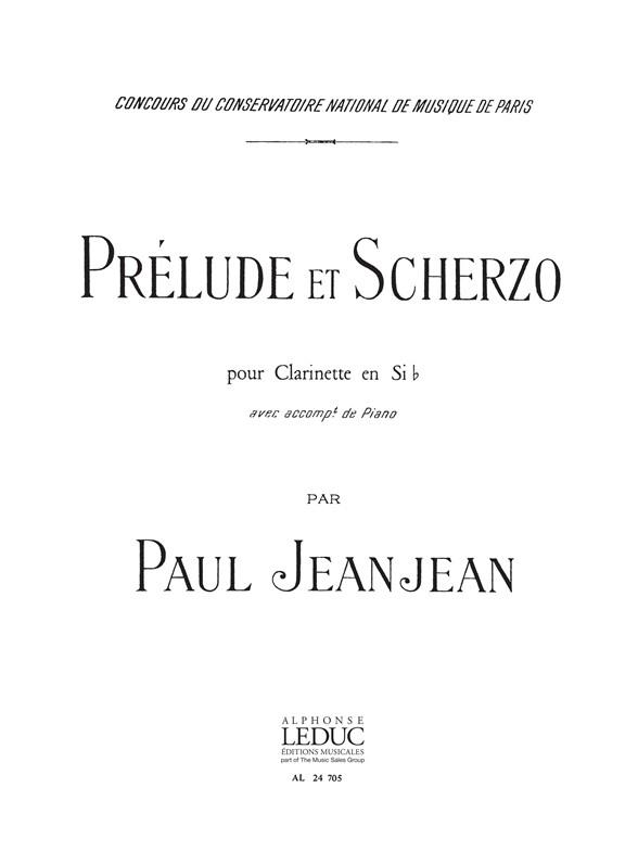 Prélude et scherzo