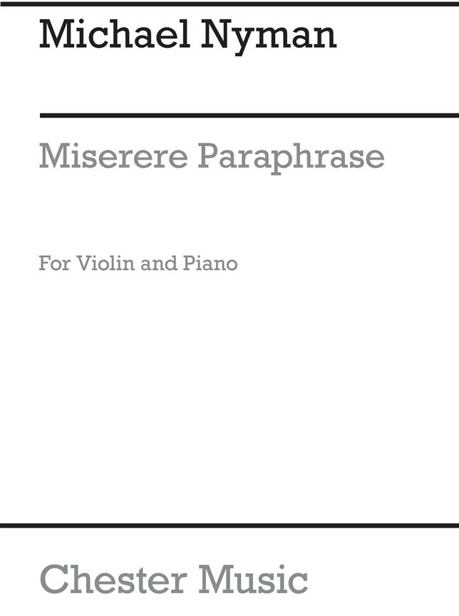 Miserere paraphrase