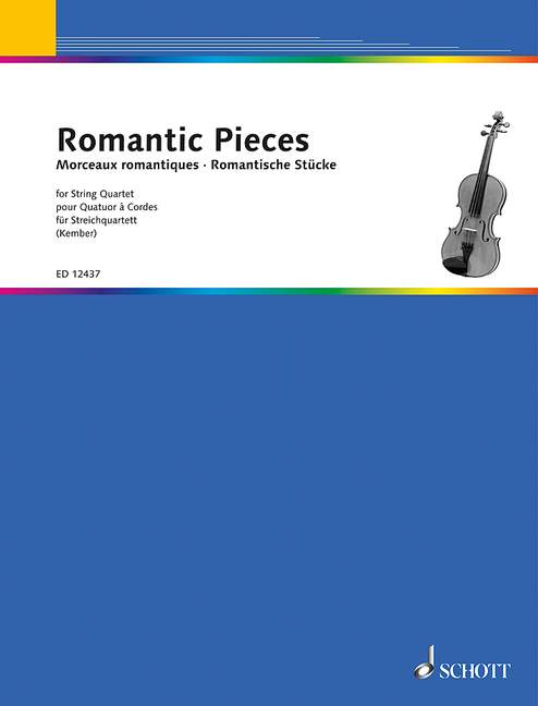 Romantic pieces for string quartet