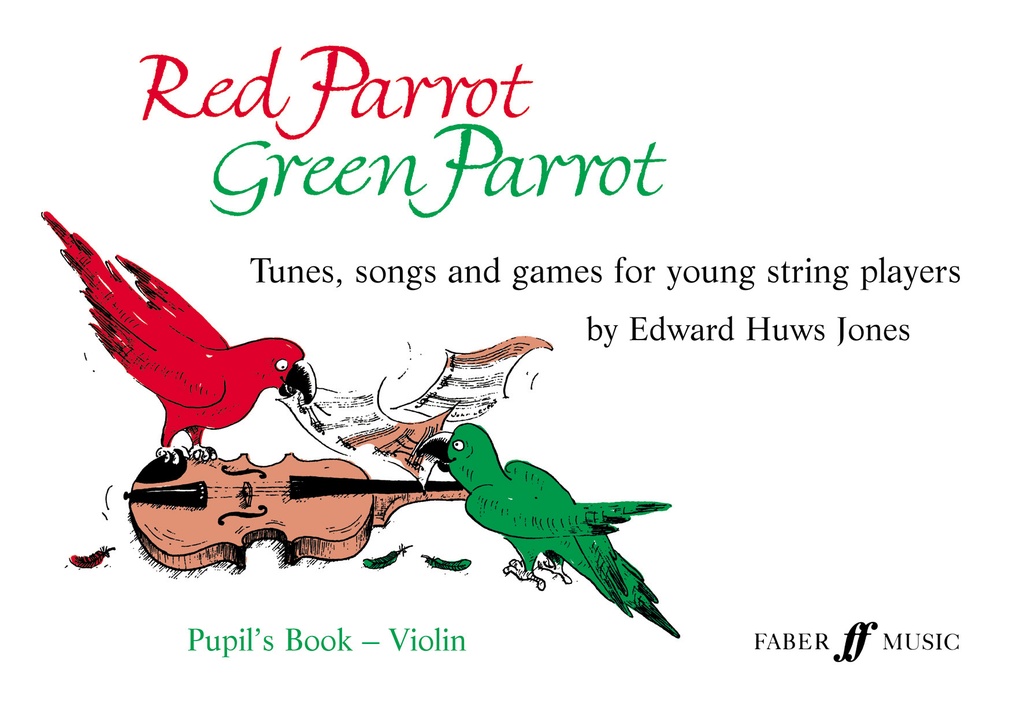 Red parrot, green parrot (Violin book)