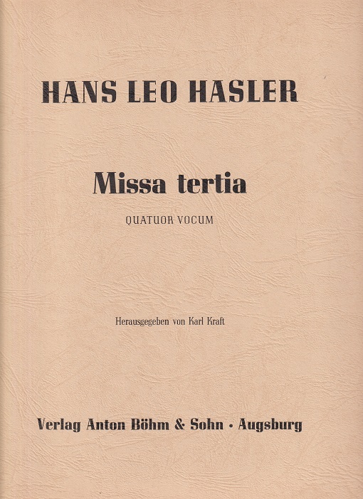 Missa Tertia (Chorpartitur)