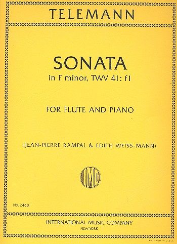 Sonata in f minor, TWV. 41:f1