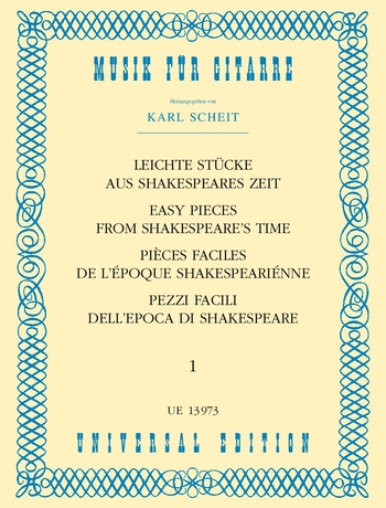 Leichte Stucke aus Shakespeares Zeit - Vol.1