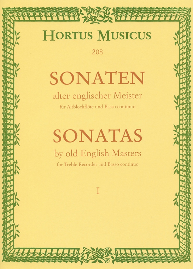 Sonaten alter englischer Meister - Vol.1