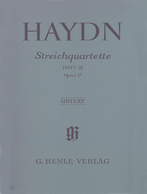 Streichquartette - Heft 3, Op.17