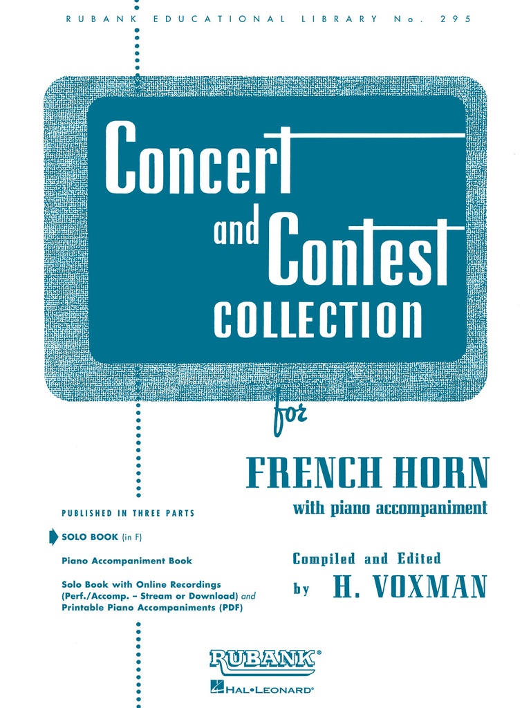 Concert and Contest Collection (Horn in F Solo part)