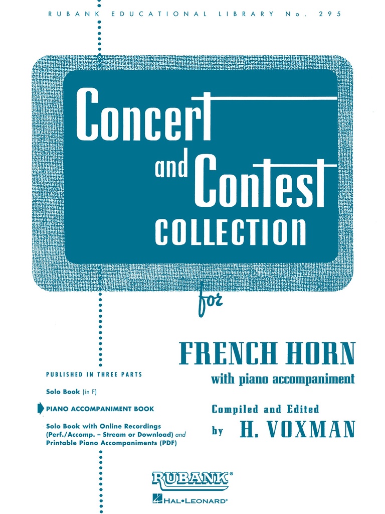 Concert and Contest Collection  (Piano accompaniment)