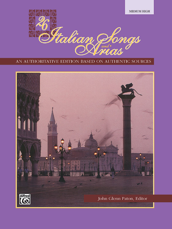 26 Italian songs and Arias (Med high)