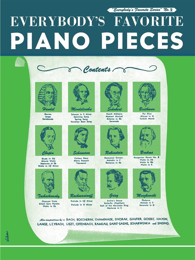 Everybody's Favorite Piano Pieces