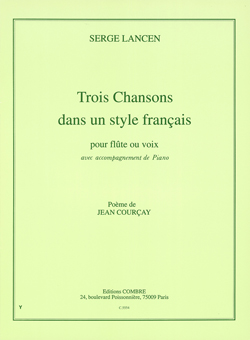 3 Chansons dans un style francais