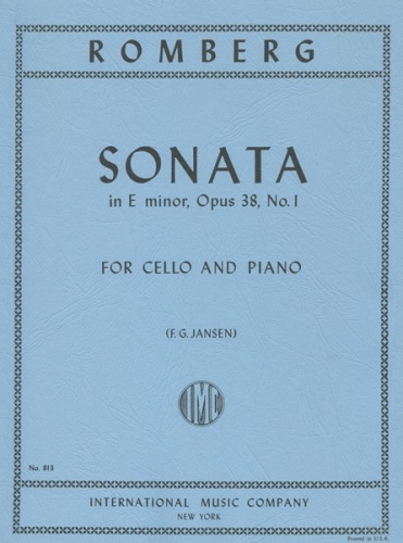 Sonata in e Minor, Op.38/1