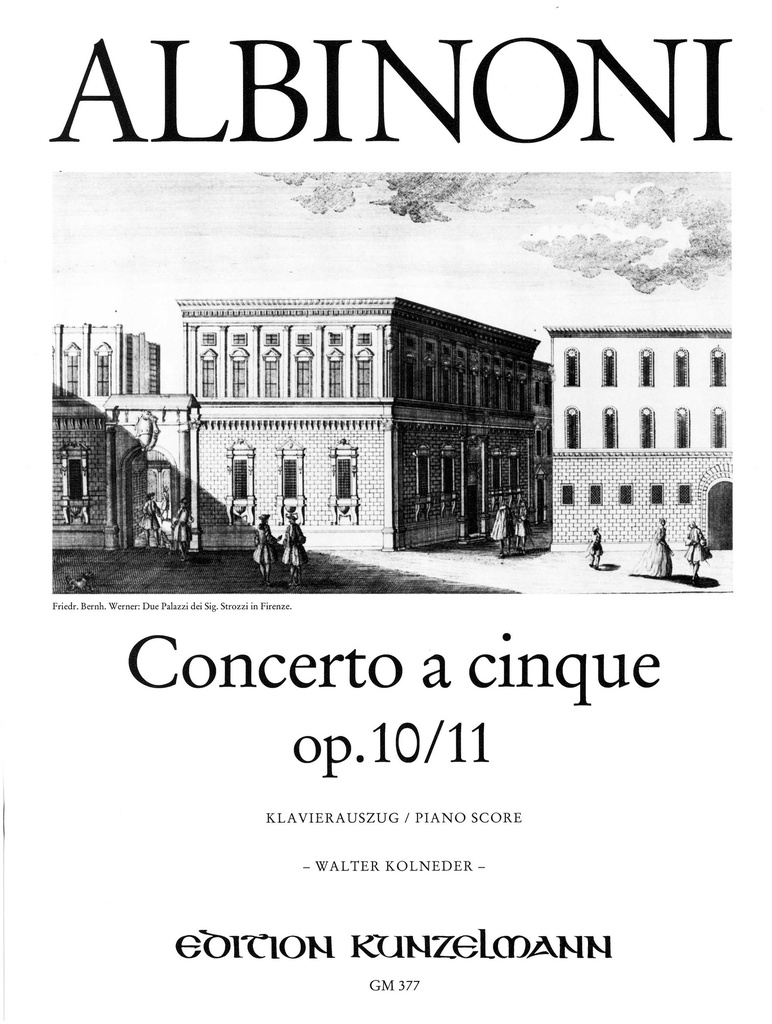 Concerto a Cinque, Op.10/11