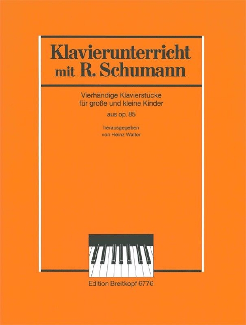 Piano Duets for Small and Big Children from, Op.85