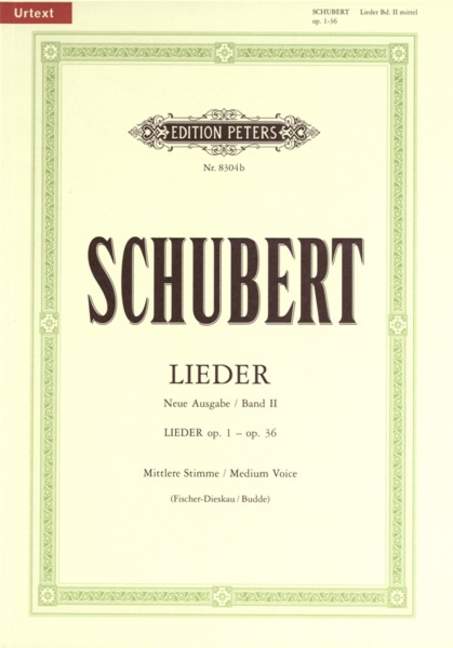 Lieder - Band 2 (Mittlere Stimme)