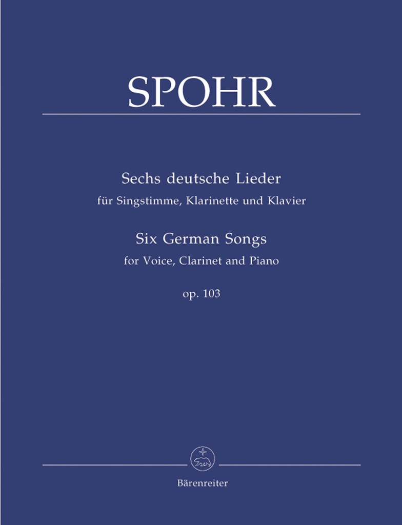 6 Deutsche Lieder, Op.103