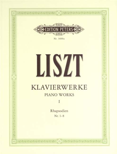 Klavierwerke Band I - Rhapsodien No.1-8