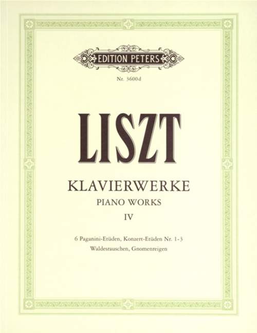 Klavierwerke - Band 4: Etuden Teil II