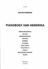 Pianoboek van Hendrika