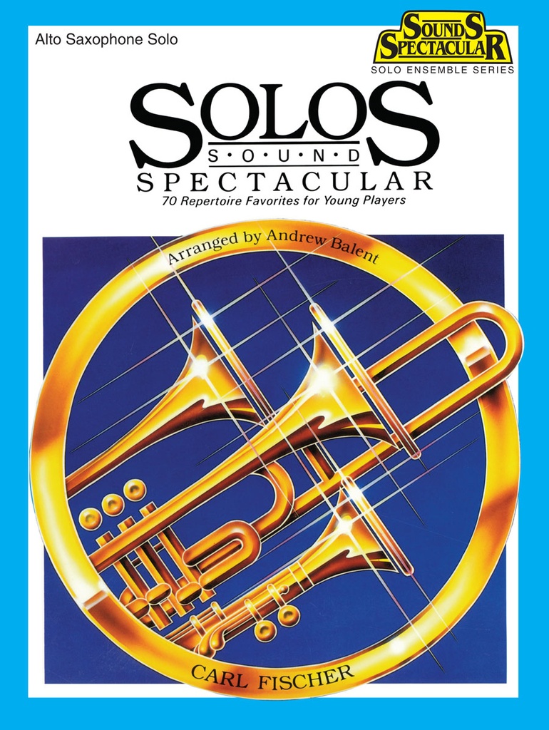 Solos sound spectacular - Alto sax.