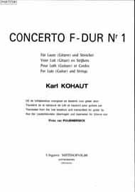 Concerto F-dur - Nr.1 (Partituur)