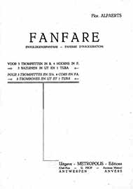 Fanfare (Partituur & partijen)