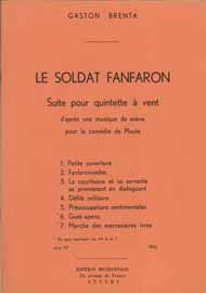 Le soldat fanfaron (Partituur)