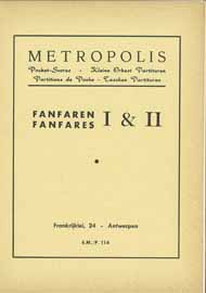 Fanfares 1 & 2 (Zakpartituur)