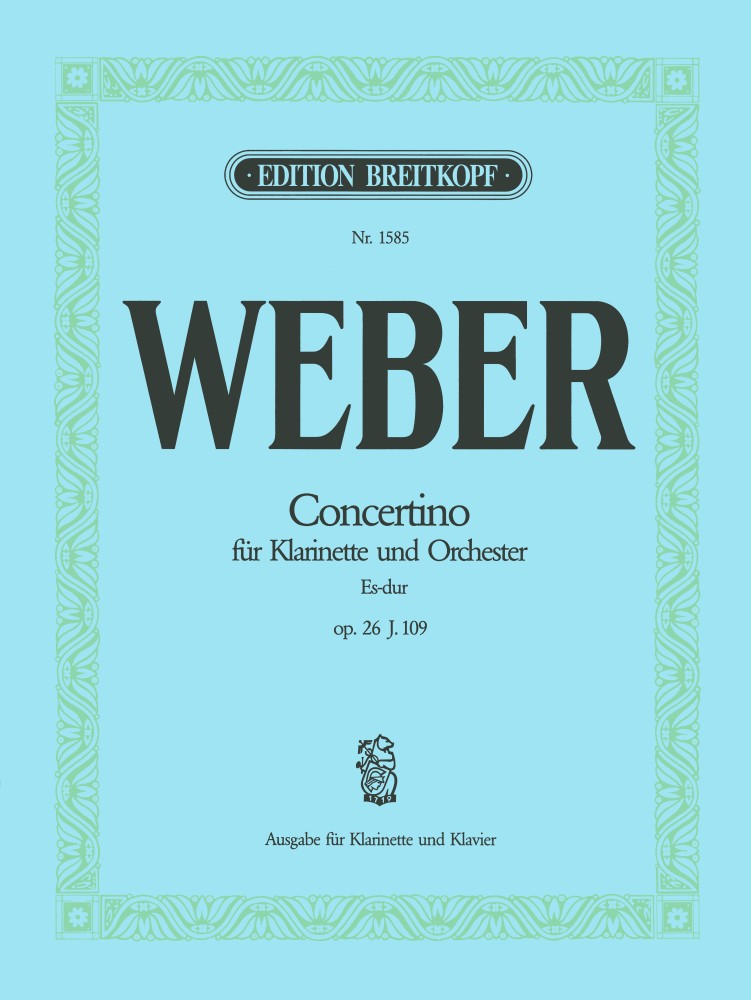 Concertino in Eb major, Op.26 (Piano reduction)