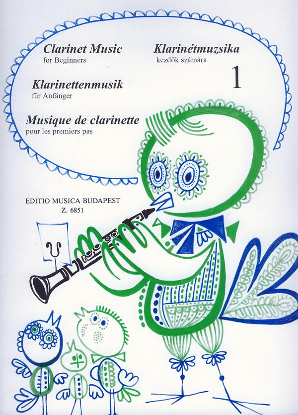 Clarinet music for beginners - Vol.1