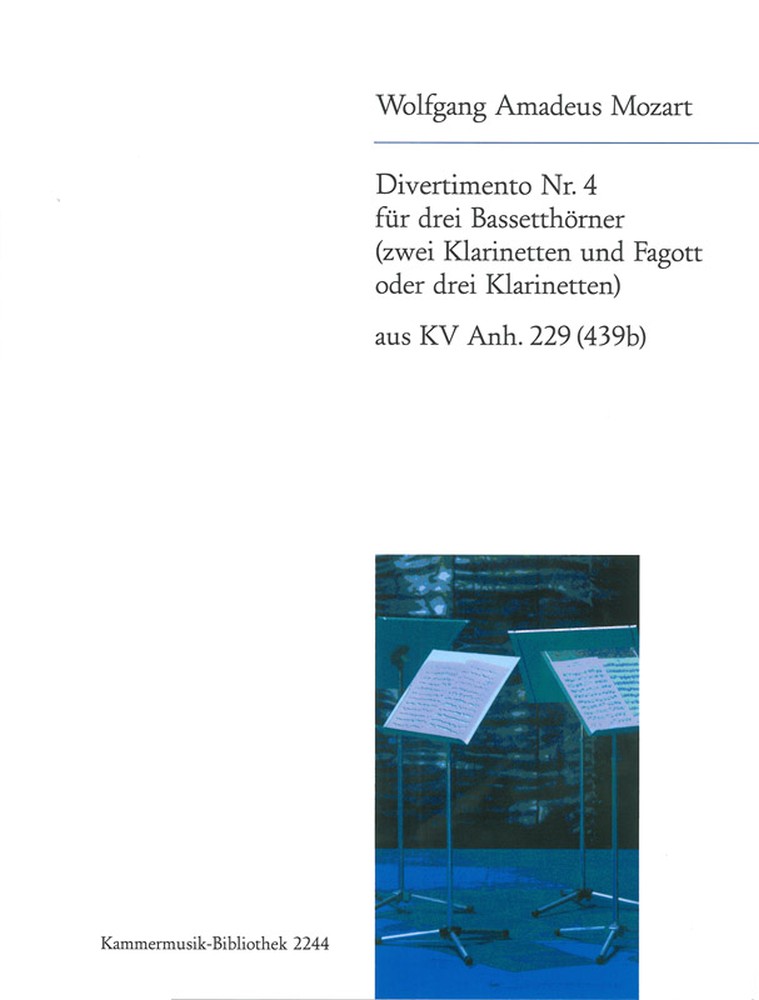 Divertimento No.4 in Bb major, KV.App. 229