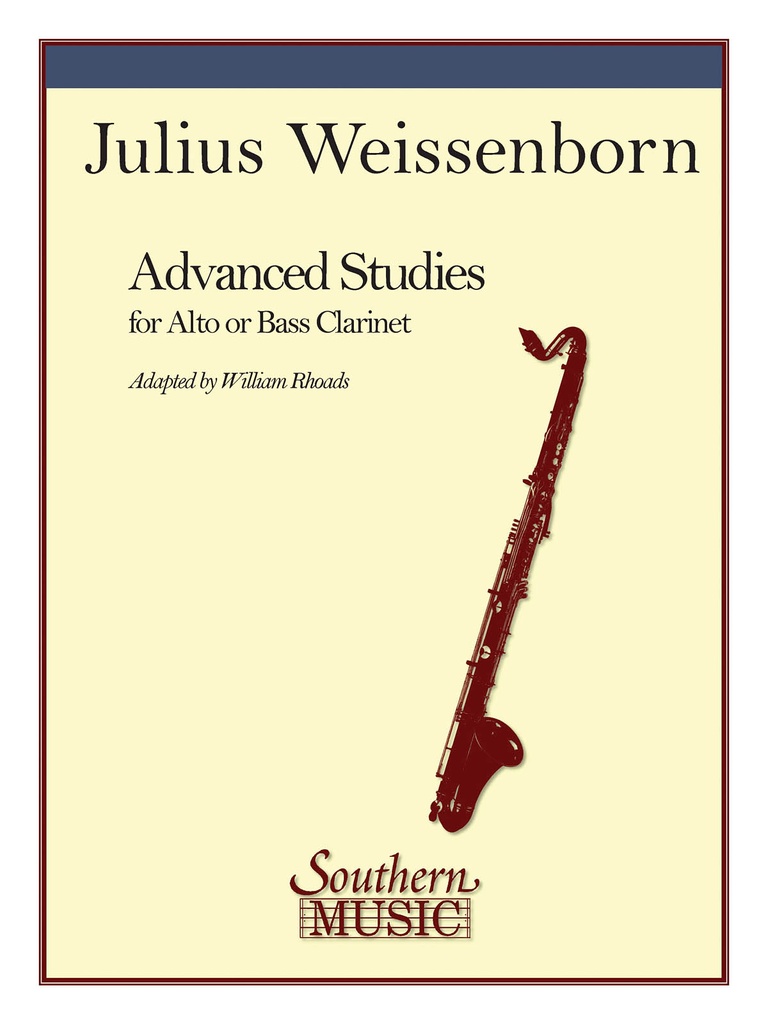 Advanced Studies for Alto and Bass Clarinets